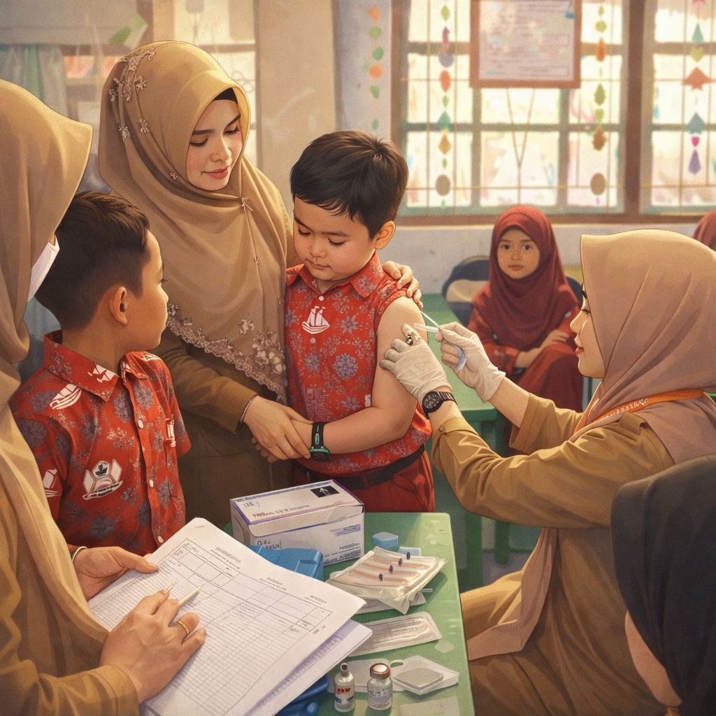 Imunisasi Campak Bulukumba Dikebut, Warga Diminta Waspada