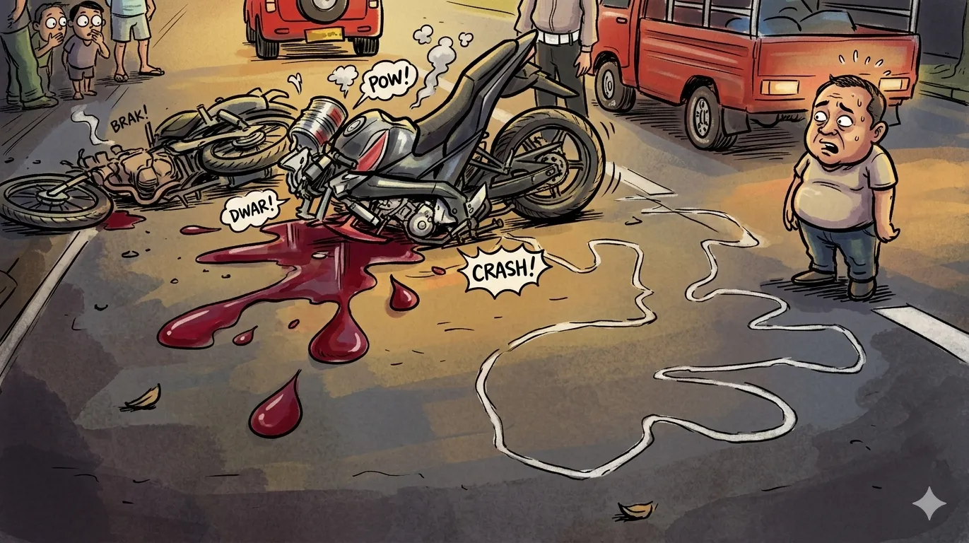 Lakalantas Bundaran Pinisi: Rescue Pemuda Pancasila Sigap