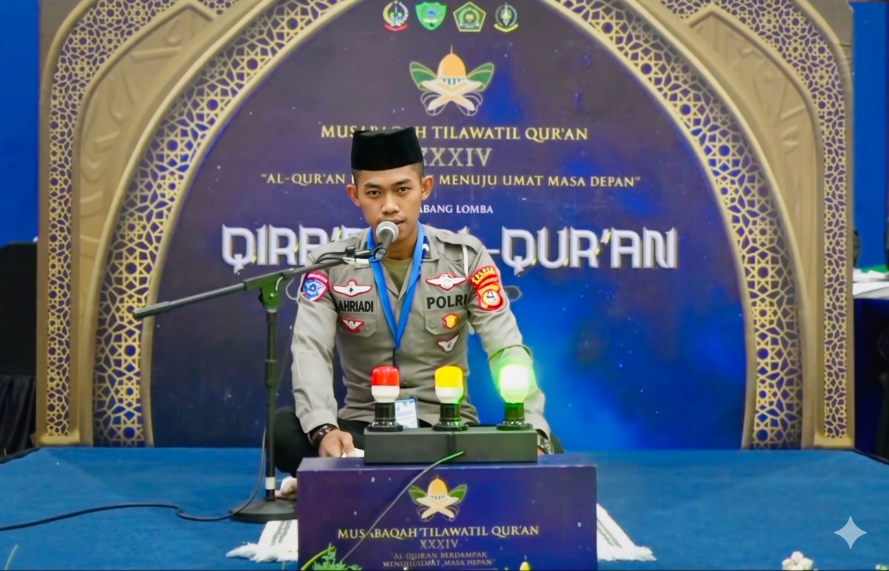 Polantas Bulukumba Bripda Ahriadi Wakili Daerah di MTQ