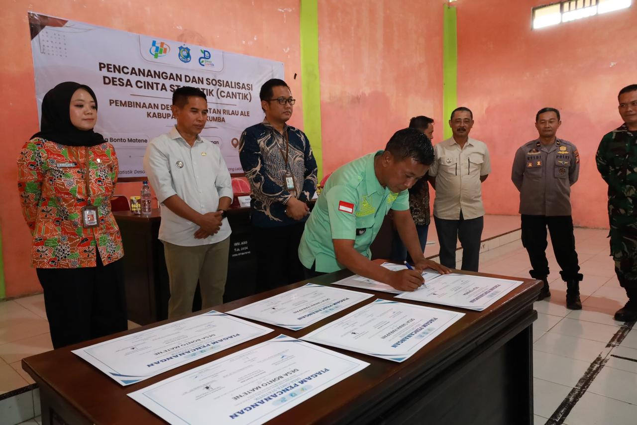 BPS Canangkan Desa Cantik Rilau Ale, Ubah Desa Jadi Subjek Data