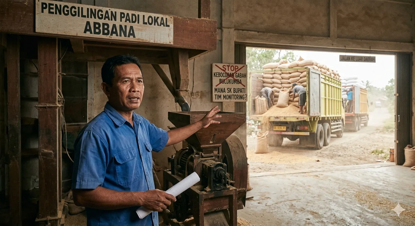 Alarm Inflasi Bulukumba: Penggiling Lokal Desak SK Bupati