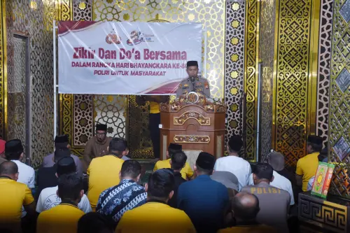 Jelang Hari Bhayangkara ke-80, Polres Bulukumba Gelar Zikir Bersama