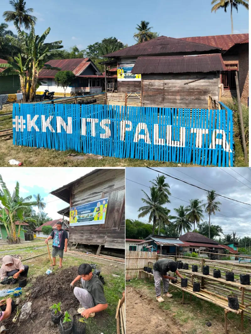 SATU TANAMAN SEJUTA MANFA’AT: KKN ITS PALUTA KELOMPOK 10 MENGHADIRKAN APOTEK HIDUP DI DESA SIPUPUS LOMBANG