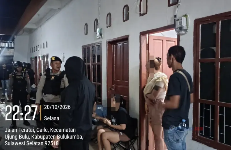 Razia Narkoba Bulukumba: Polisi Sisir Kost-Kostan Caile