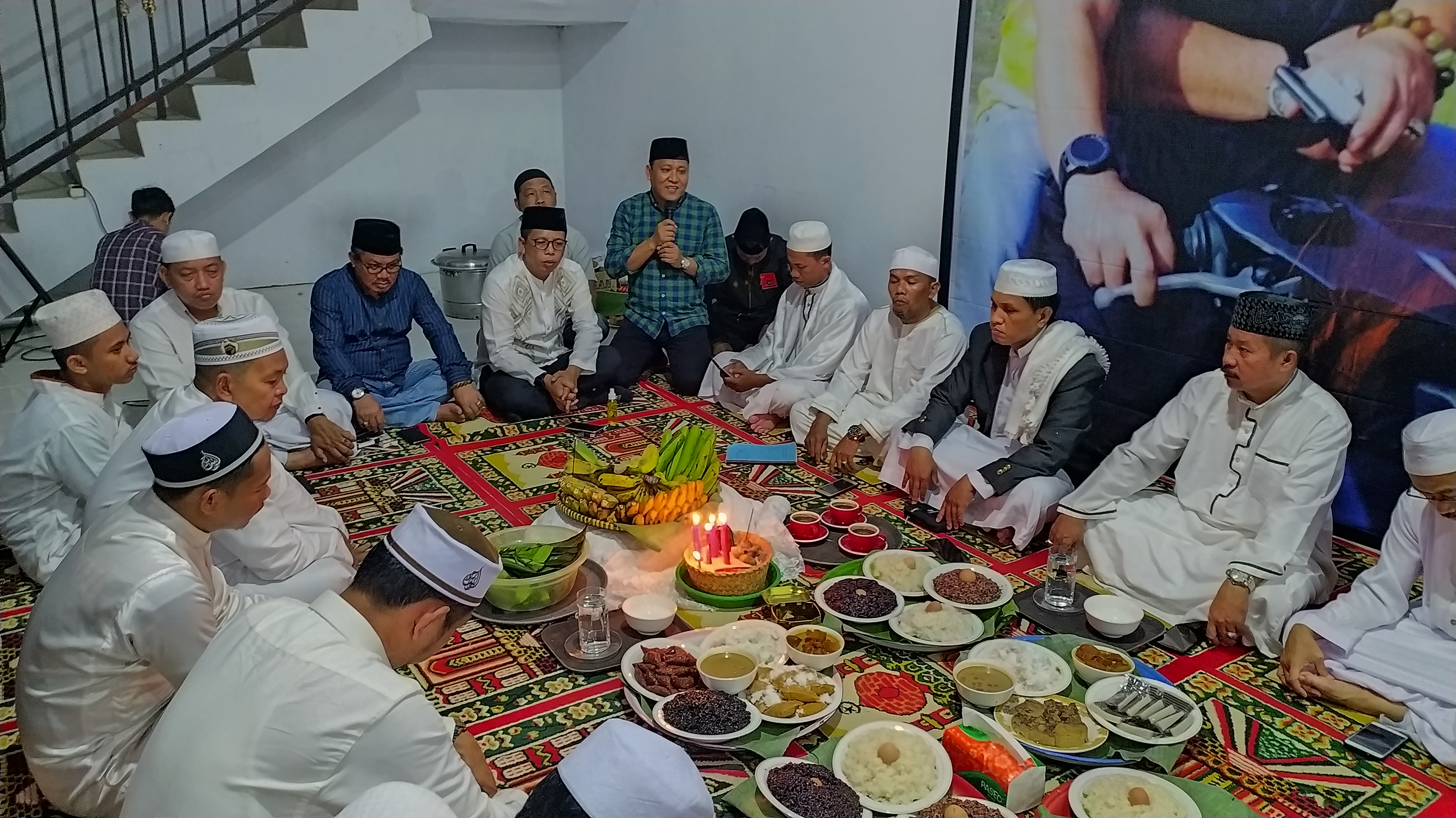 Doa dan Berzanji di Media Center 'Kacamatayyamo', Semoga Terhindar Corona