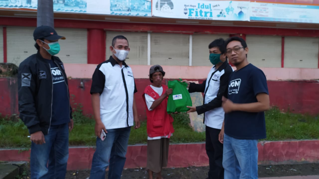 Jurnalis Online Indonesia (JOIN) Bulukumba, Ikut Ramaikan Bansos