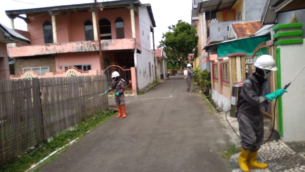 Satgas Covid Pemkab Bulukumba Netralisasi Area Terpapar Covid di Caile