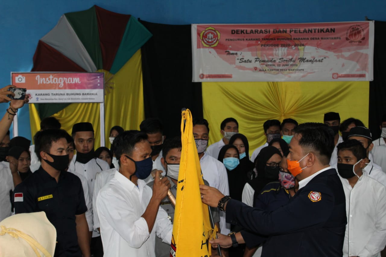 Aru Tu Barani Sambut Hamzah Pangki di Buhung Barania