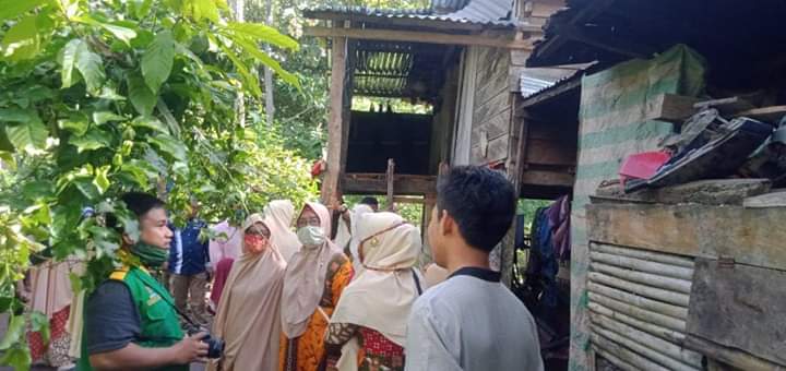 Rumah Kebun Ini Saksi Bisu Nestapa Ibu Murti dan Tujuh Anaknya