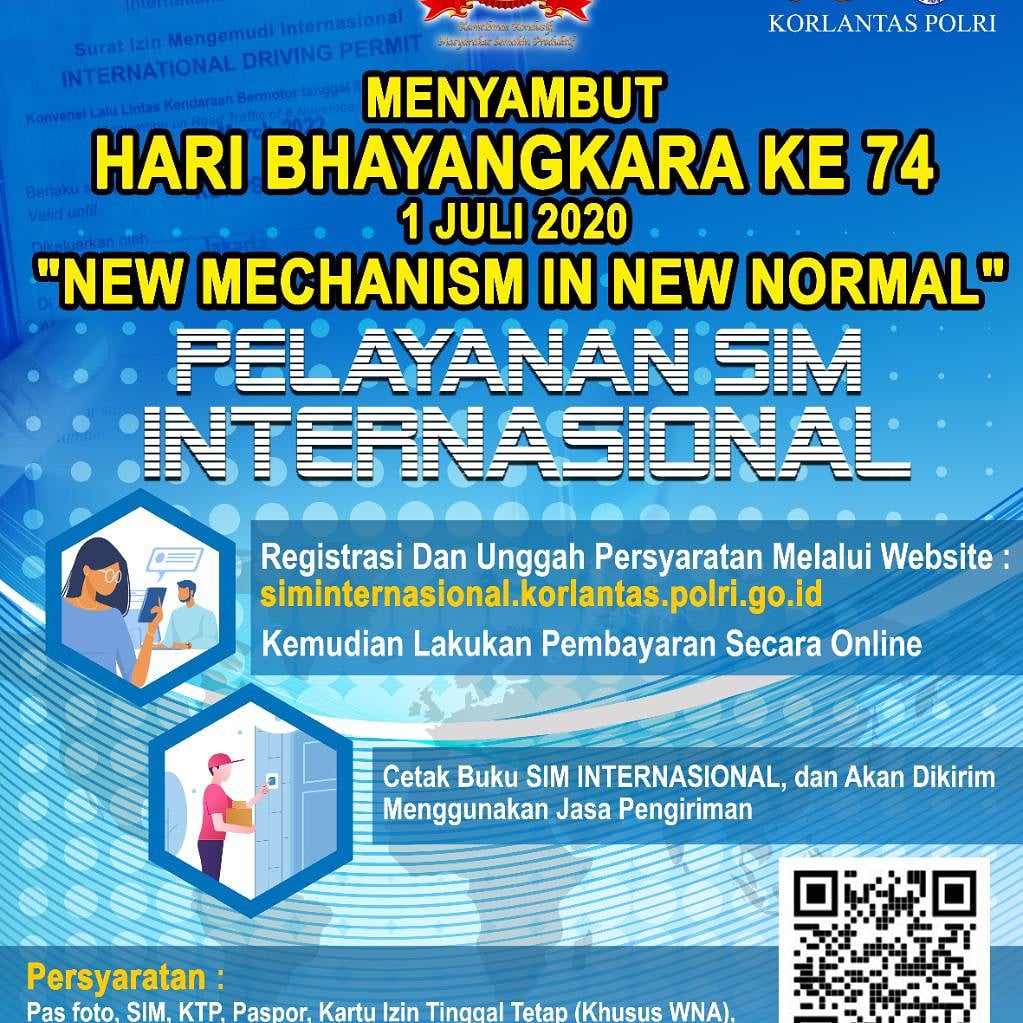 SIM Internasional Kini Bisa Dibuat Secara Online