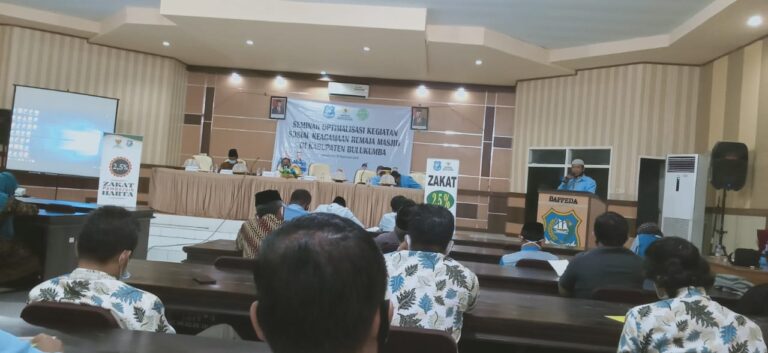 BKPRMI-BAZNAS : Membangun Ekonomi dari Masjid