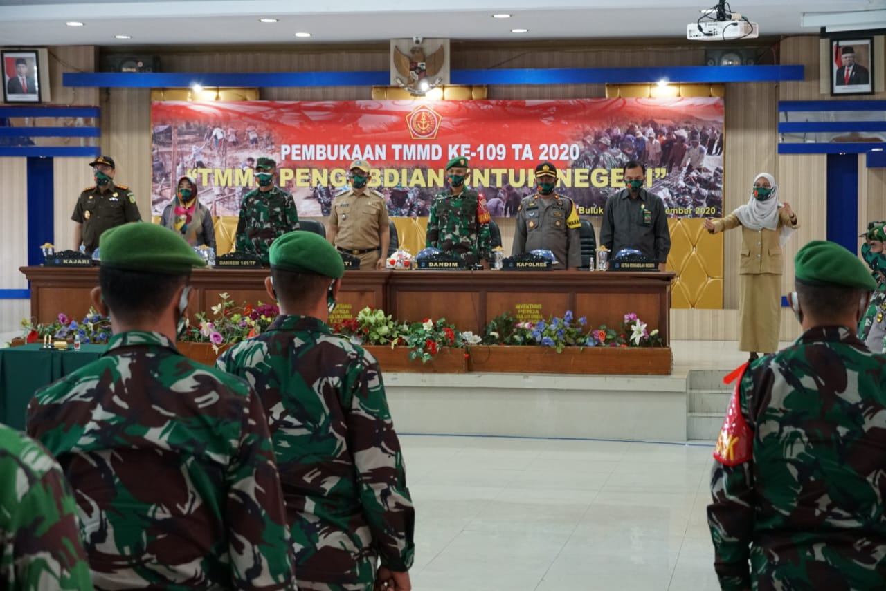 Tentara Manunggal Membangun Desa Resmi di buka