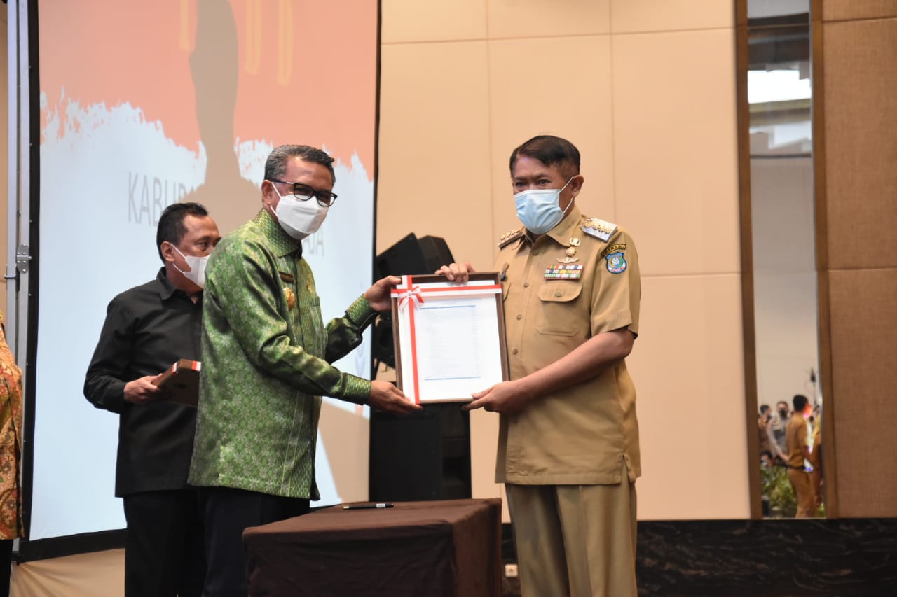 Bupati Bulukumba Terima DIPA 2021, Di akhir Masa Jabatannya