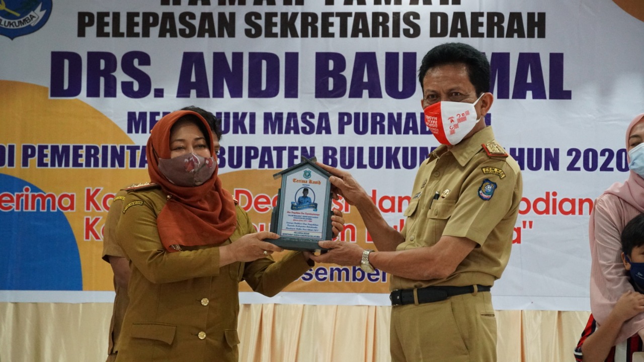 Andi Bau Amal Memasuki masa Purnabakti, Sembilan Tahun Jabat Sekda Kabupaten Bulukumba
