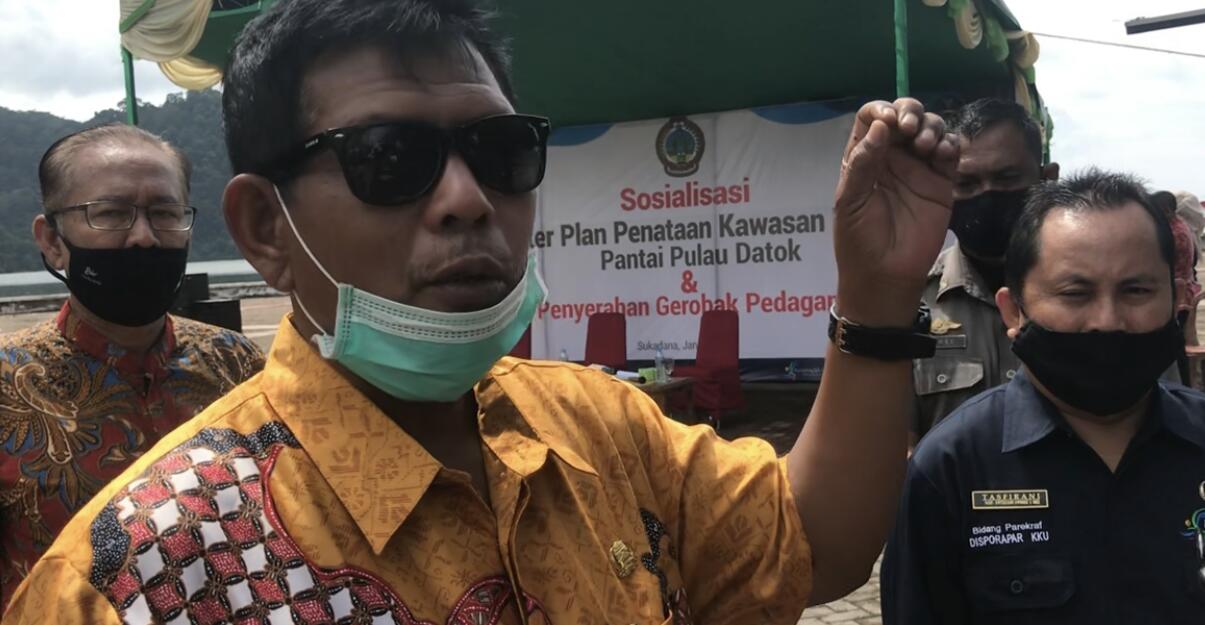Kawasan Wisata Pantai Pulau Datok di KKU Akan di Tata Ulang