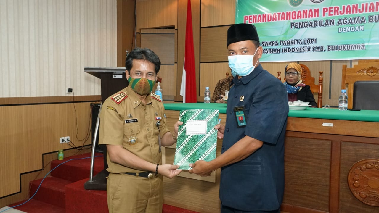 Diskominfo Bulukumba tanda tangani perjanjian kerja sama dengan Pengadilan Agama Bulukumba