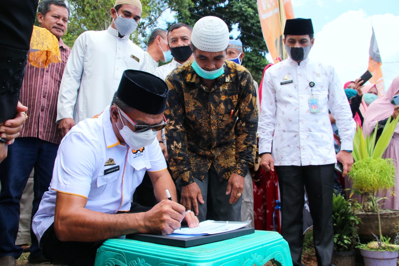 Bupati Bulukumba Resmikan Masjid Haji Darwis Salassae, ini pesannya