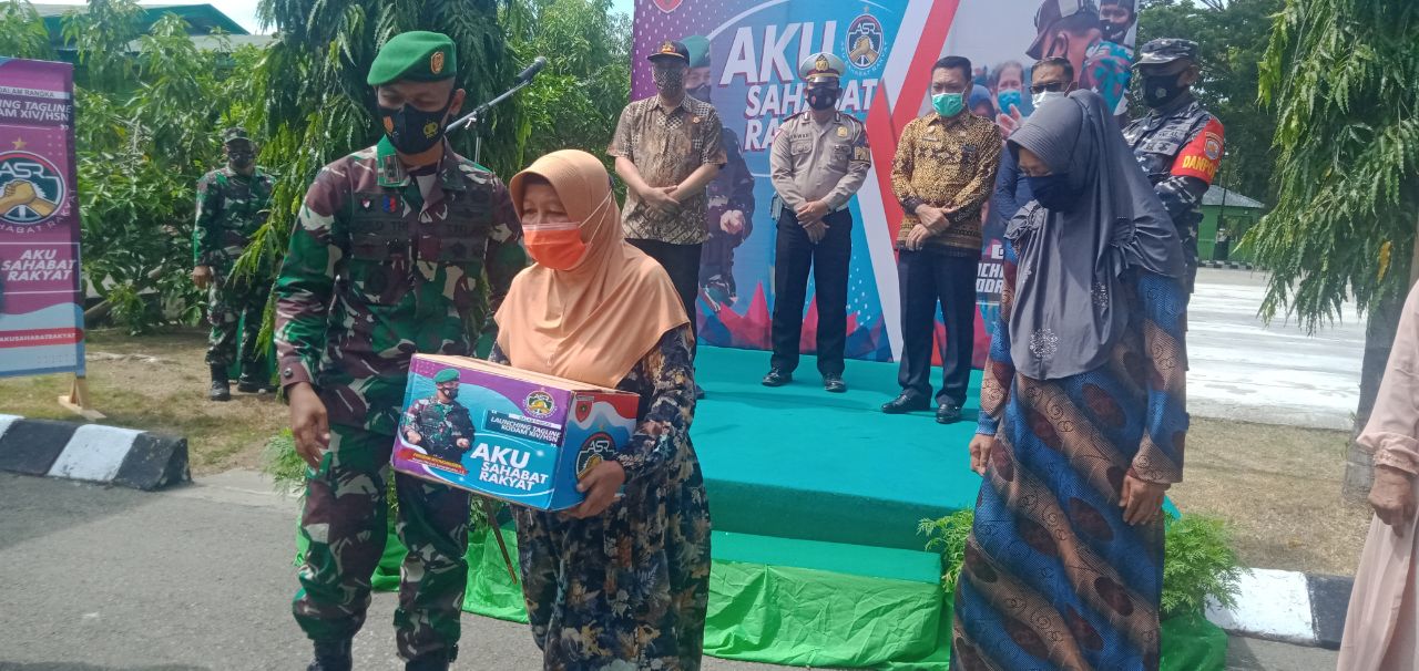Kobaran Semangat 'AKU SAHABAT RAKYAT ' Bukti Kedekatan TNI Dengan Rakyat