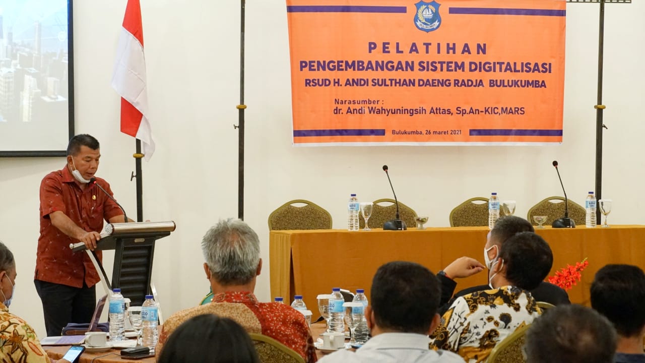 Rumah Sakit Umum Daerah H. Andi Sulthan Daeng Radja berbenah menuju pelayanan rumah sakit yang berbasis digital