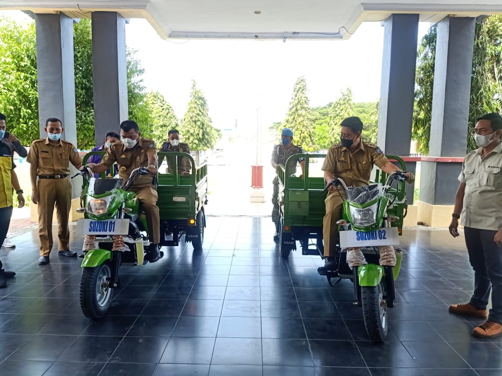 Andi Utta: Armada motor ini tentu sangat membantu kita dalam penanganan sampah