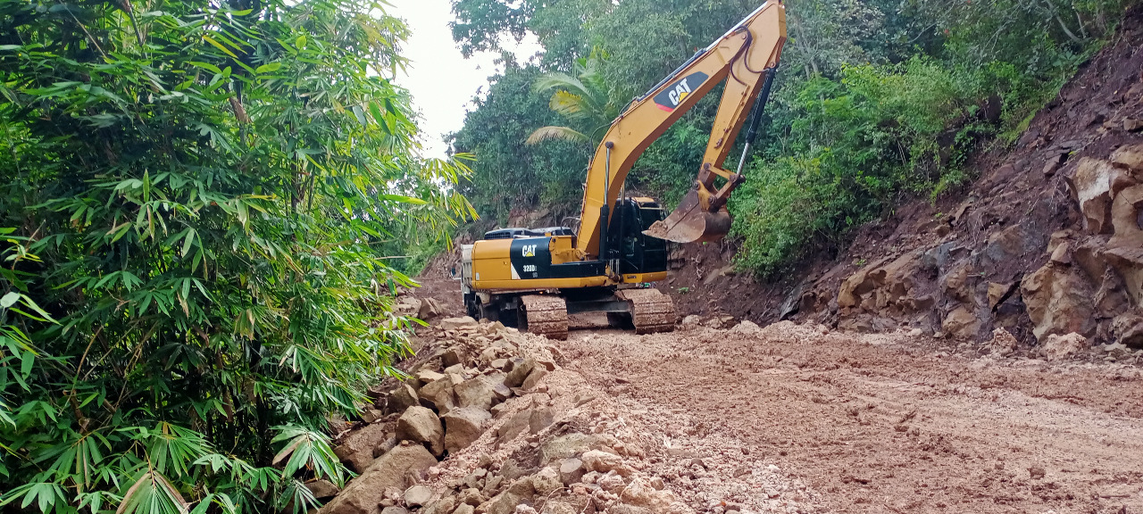 Cuaca  tidak bersahabat, Alat berat Dikerahkan ke lokasi TMMD Ke - 111 Selayar