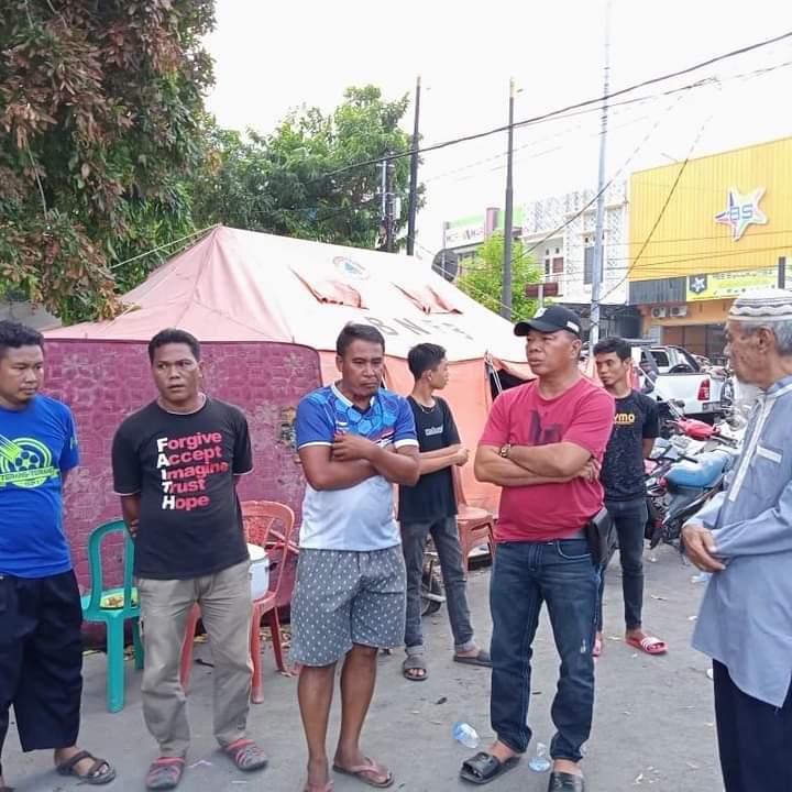 Bupati Andi Utta Sambangi Korban Kebakaran Jalan Bung Tomo