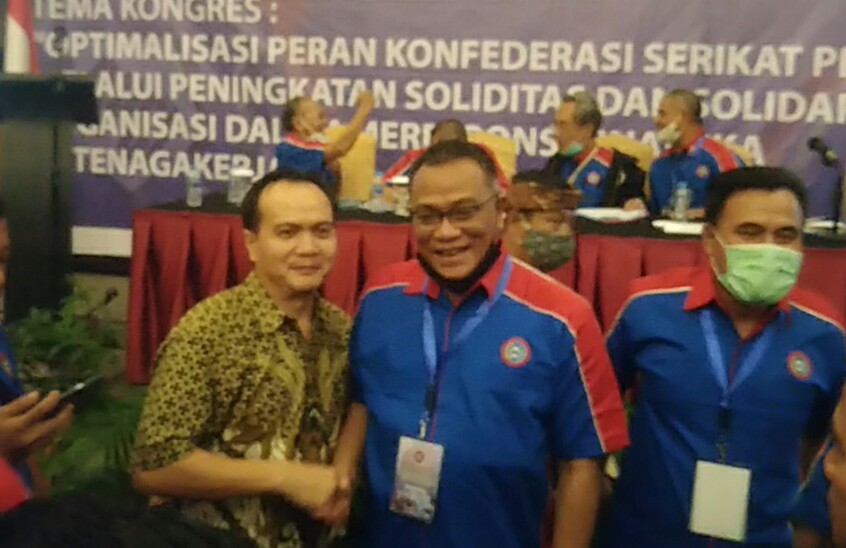 MJH Terpilih Sebagai Ketum KSPSI, Andrianto : Optimis Akan Lebih Baik