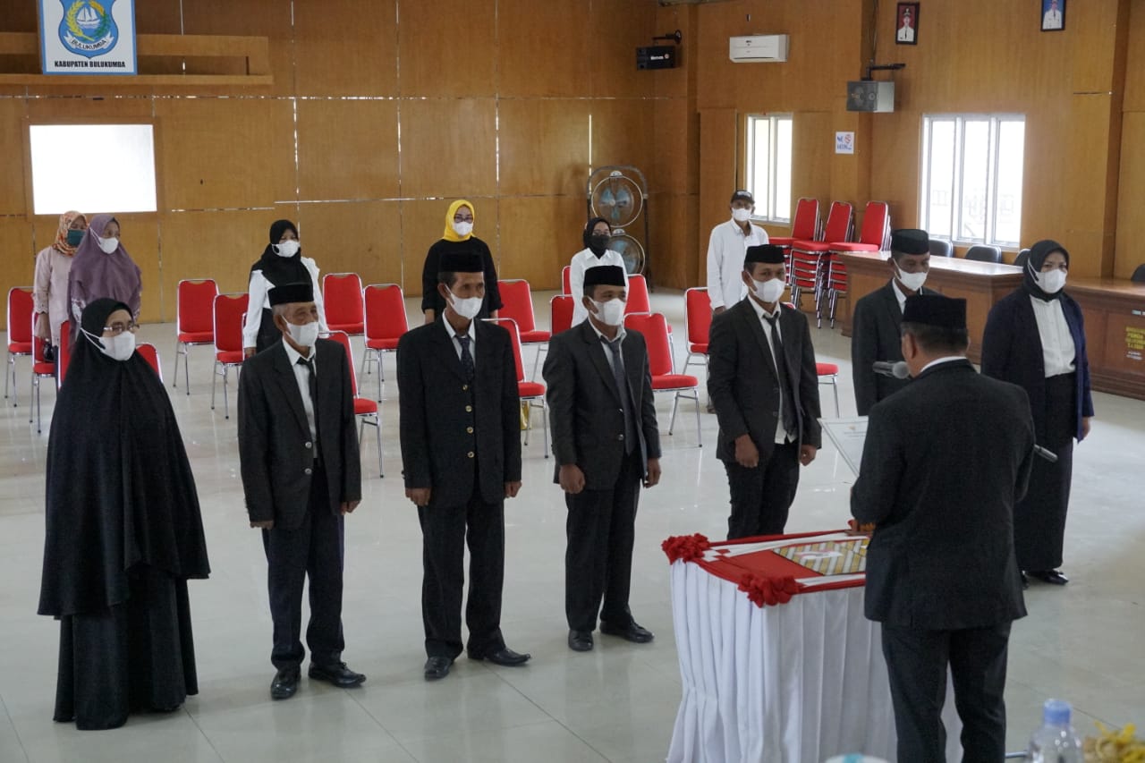 Lantik Anggota BPD Pantama,<br>Bupati Andi Utta Minta Aktif Melakukan Pengawasan