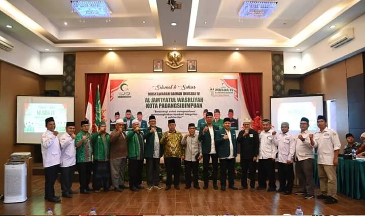 Al Washliyah Padangsidimpuan Gelar MUSDA IV : "Bersinergi Untuk Mengevaluasi Membangkitkan Kembali Integritas & Solidaritas"