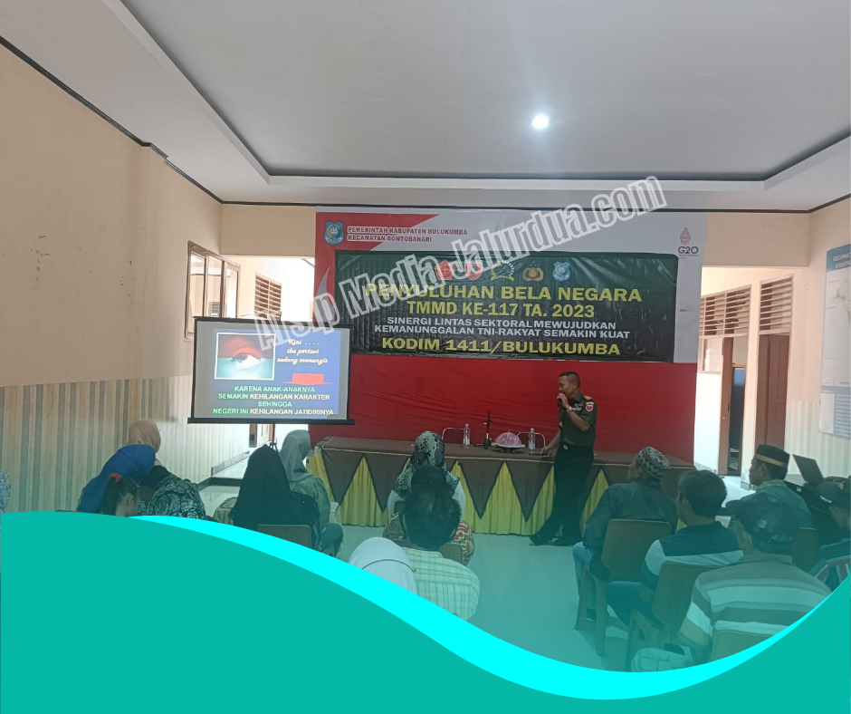 TMMD  ; Programkan Pembukaan Jalan 2500 M di Kelurahan  Tanah Lemo Kecamatan Banto Bahari