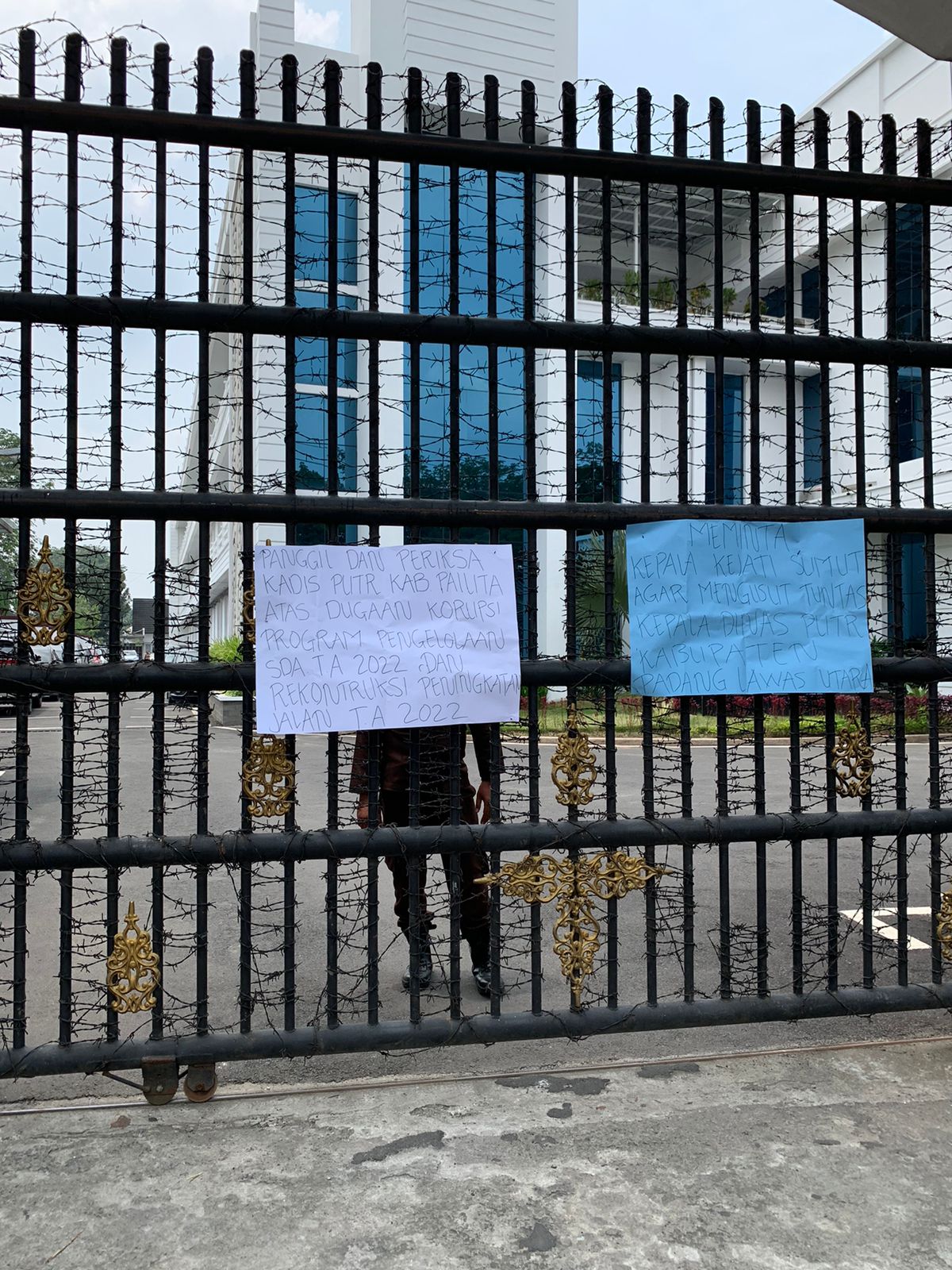 DPWFDM-SUMUT ; "Duga Kadis PUPR Paluta Potong Sejumlah Anggaran"