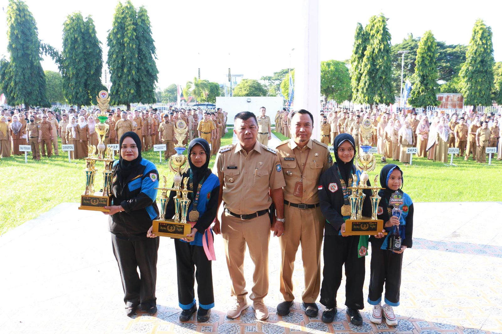 Bupati Bulukumba Apresiasi Atlet Juara Umum Kejurnas Pencak Silat