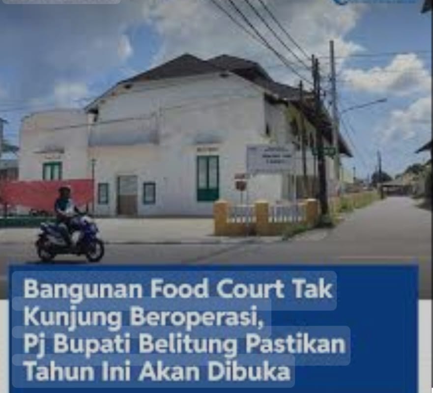 Pembangunan Gedung Food Court Senilai Rp. 11,8 Miliar Terus Menuai Sorotan