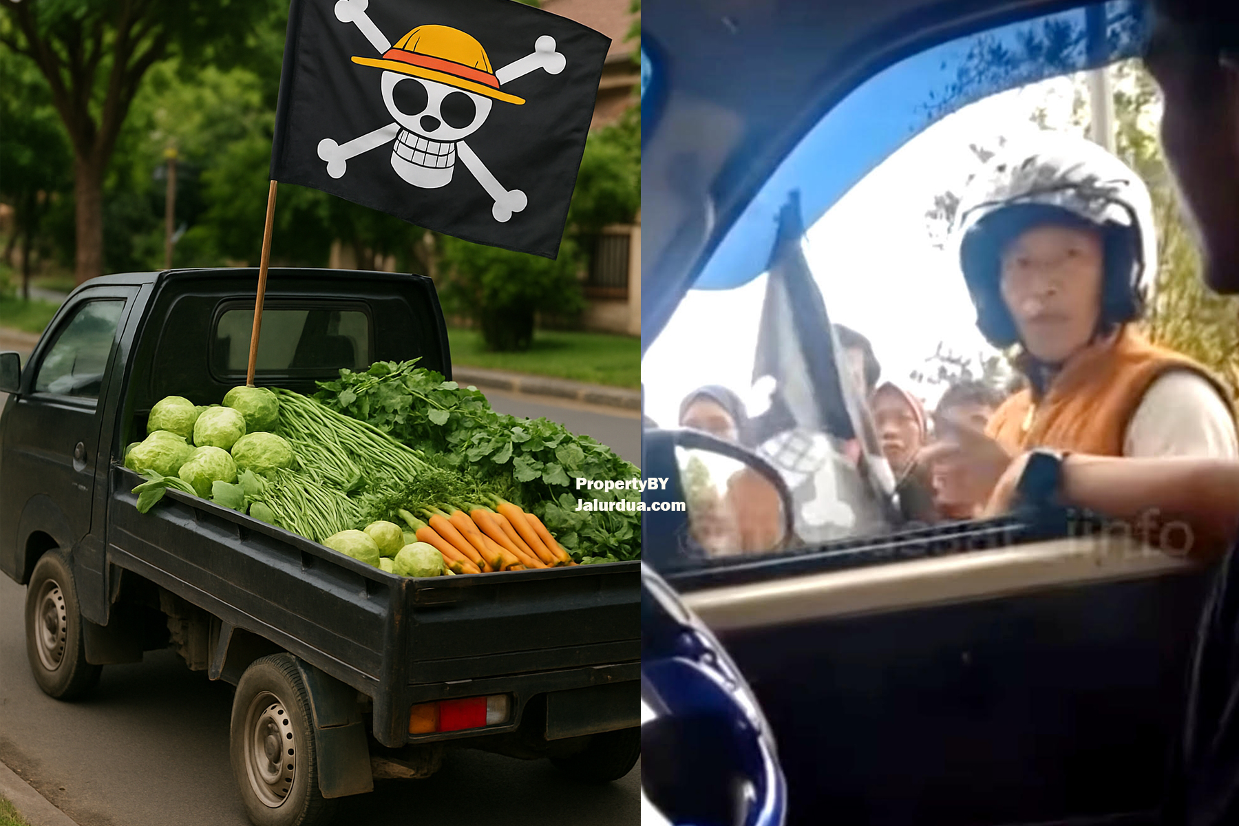 Kasus Tukang Sayur Ditampar karena Bendera One Piece di Bantaeng Berakhir Damai, Pelaku Oknum Anggota TNI